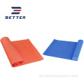 Estera de yoga de caucho natural de OEM anti-Slip para promoción